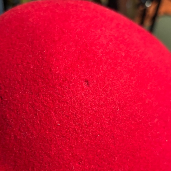 Scala Vibrant Red Wool Women's Hat - Picture 8 of 10